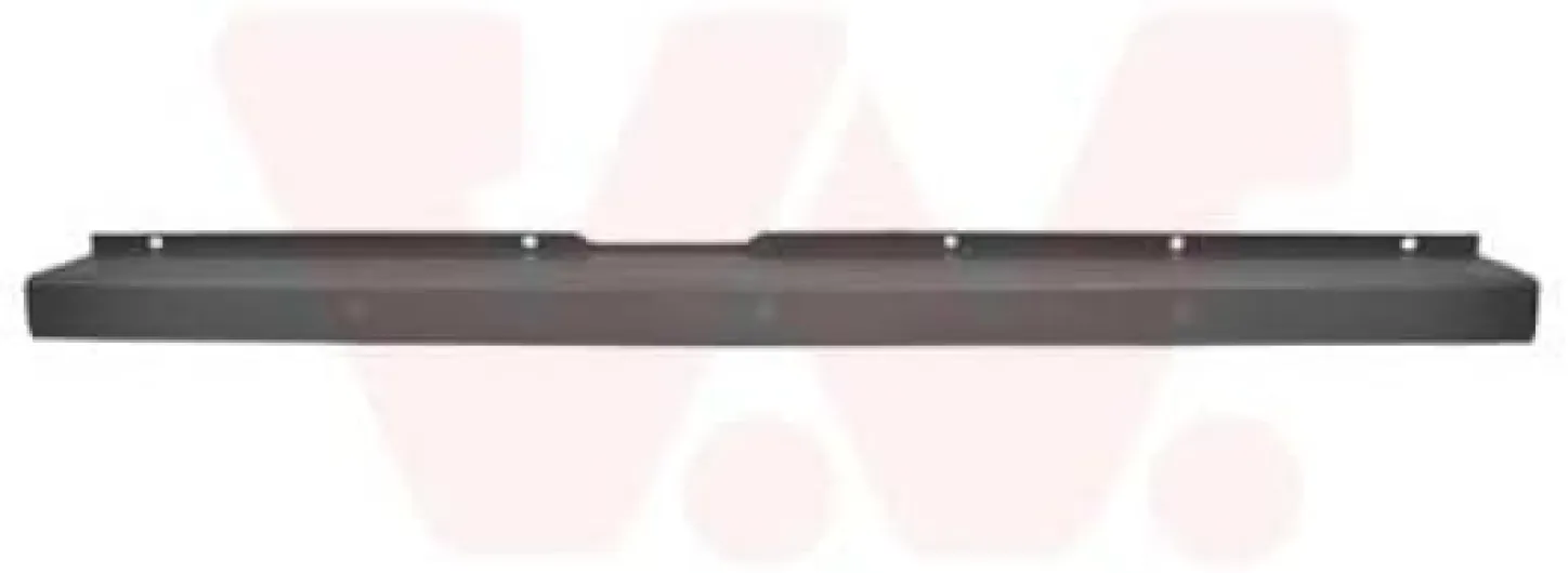 VAN WEZEL Pare-choc arrière arrière Bouclier arrière 1651540 sans suspension de pare-chocs