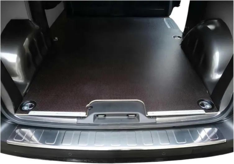 Protection Seuil de Pare-Chocs Arriére pour Peugeot Traveller 2016-2024 L1 L2