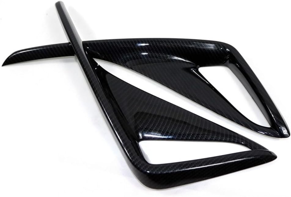 Pare-chocs arrière pour feux de brouillard arrière pour Toyota, et la coque de pare-chocs arrière est décorée avec de la fibre de carbone