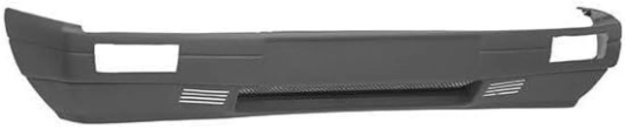 Pare-choc avant gris compatible avec Citroen C15 1989-2006