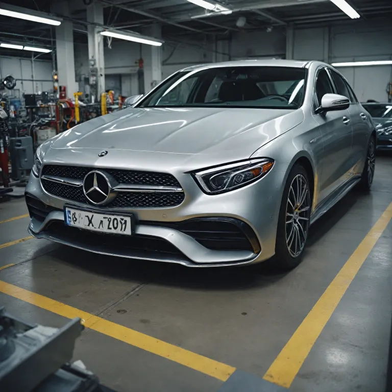 Tout savoir sur le remplacement du pare-chocs avant Mercedes