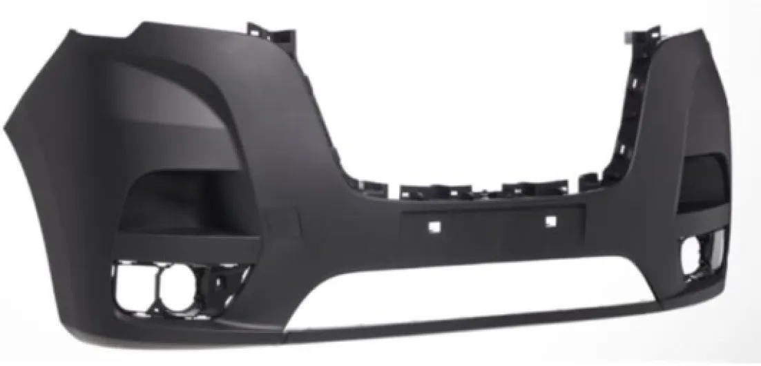 Pare-choc avant noir compatible avec Renault Master 3 phase 3 depuis 2019