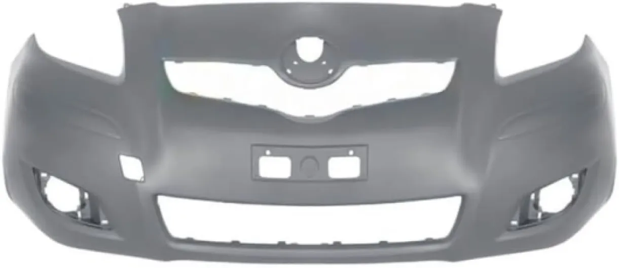 Pare-choc avant à peindre compatible avec Toyota Yaris 2 phase 2 2009-2011