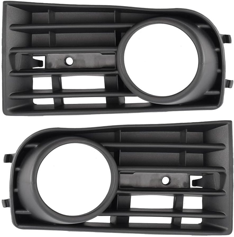 Paire de pare-chocs avant inférieur gauche et droit en plastique ABS noir pour Volkswagen Golf MK5 modèles 2003–2009 (sauf G non compris)