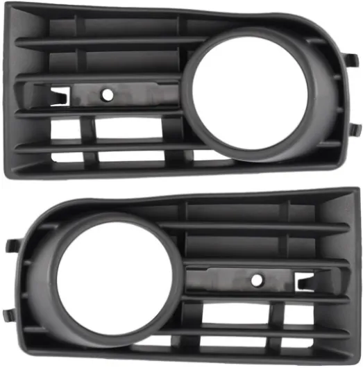 Paire de pare-chocs avant inférieur gauche et droit en plastique ABS noir pour Volkswagen Golf MK5 modèles 2003–2009 (sauf G non compris)