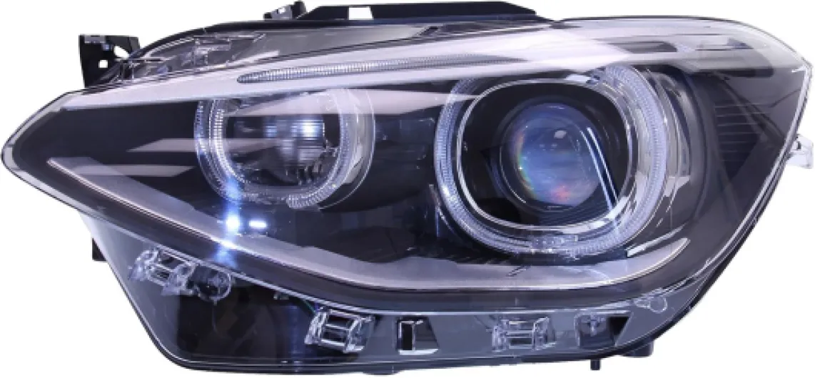 BESTPRICE 1x Bi-Xénon Phare avant Phare principal gauche Compatible avec BMW Série 1 (F20), 1 (F21)