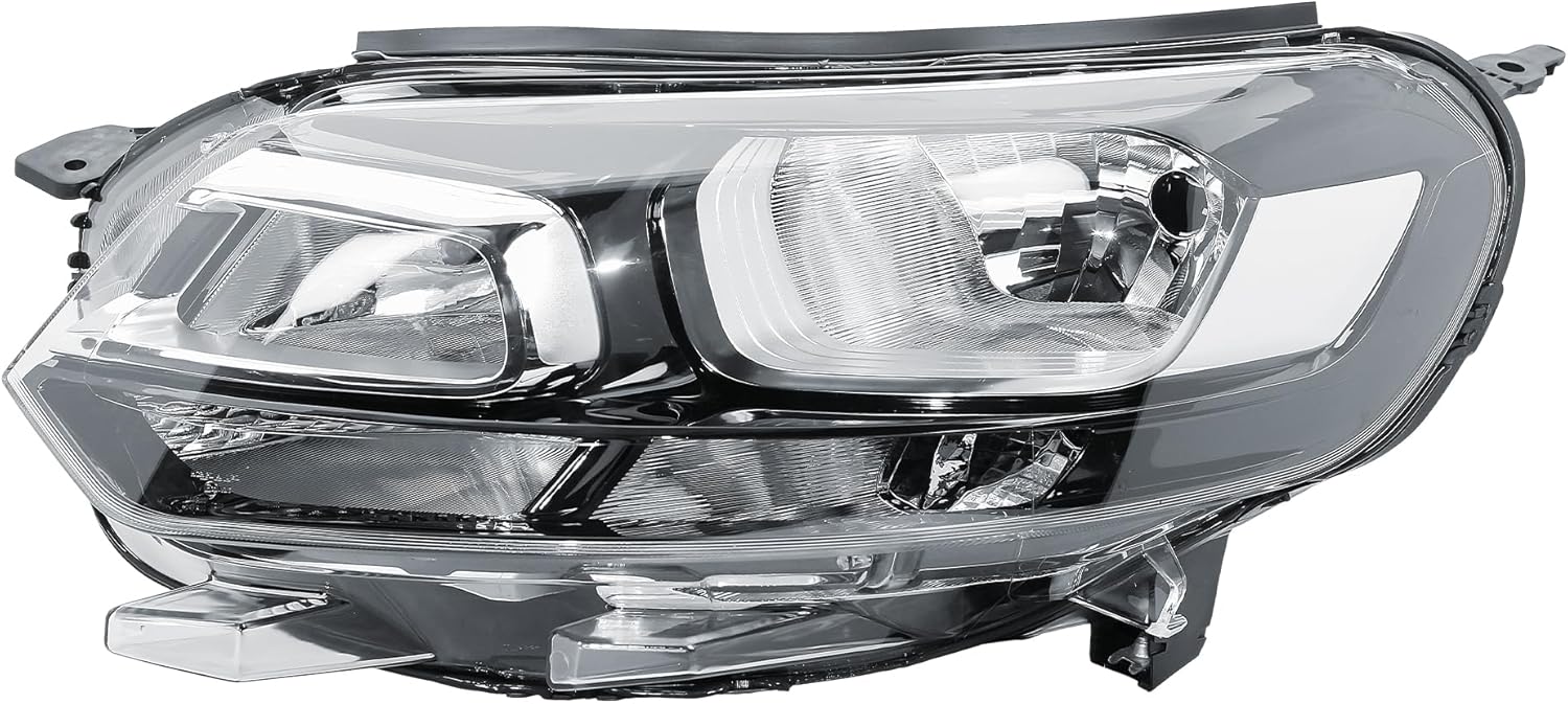 LONGLING Phare gauche côté conducteur, projecteur avant avec moteur, pour Citroën Jumpy, Opel Vivaro, Fiat Scudo 2016-2024