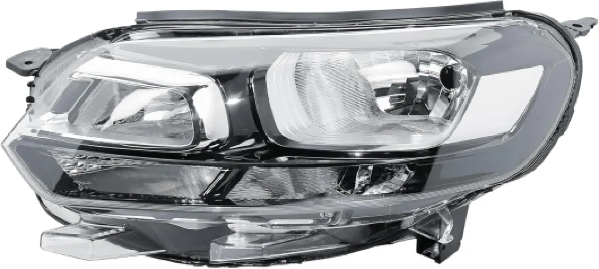 LONGLING Phare gauche côté conducteur, projecteur avant avec moteur, pour Citroën Jumpy, Opel Vivaro, Fiat Scudo 2016-2024