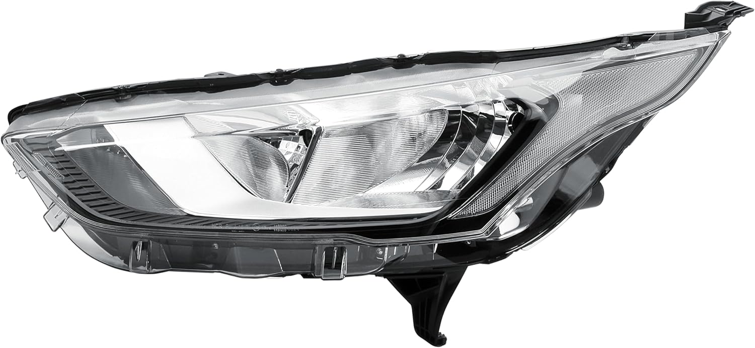 Phare gauche côté conducteur, projecteur avant noir avec moteur, pour Ford Transit Tourneo Connect V408 2017-2023