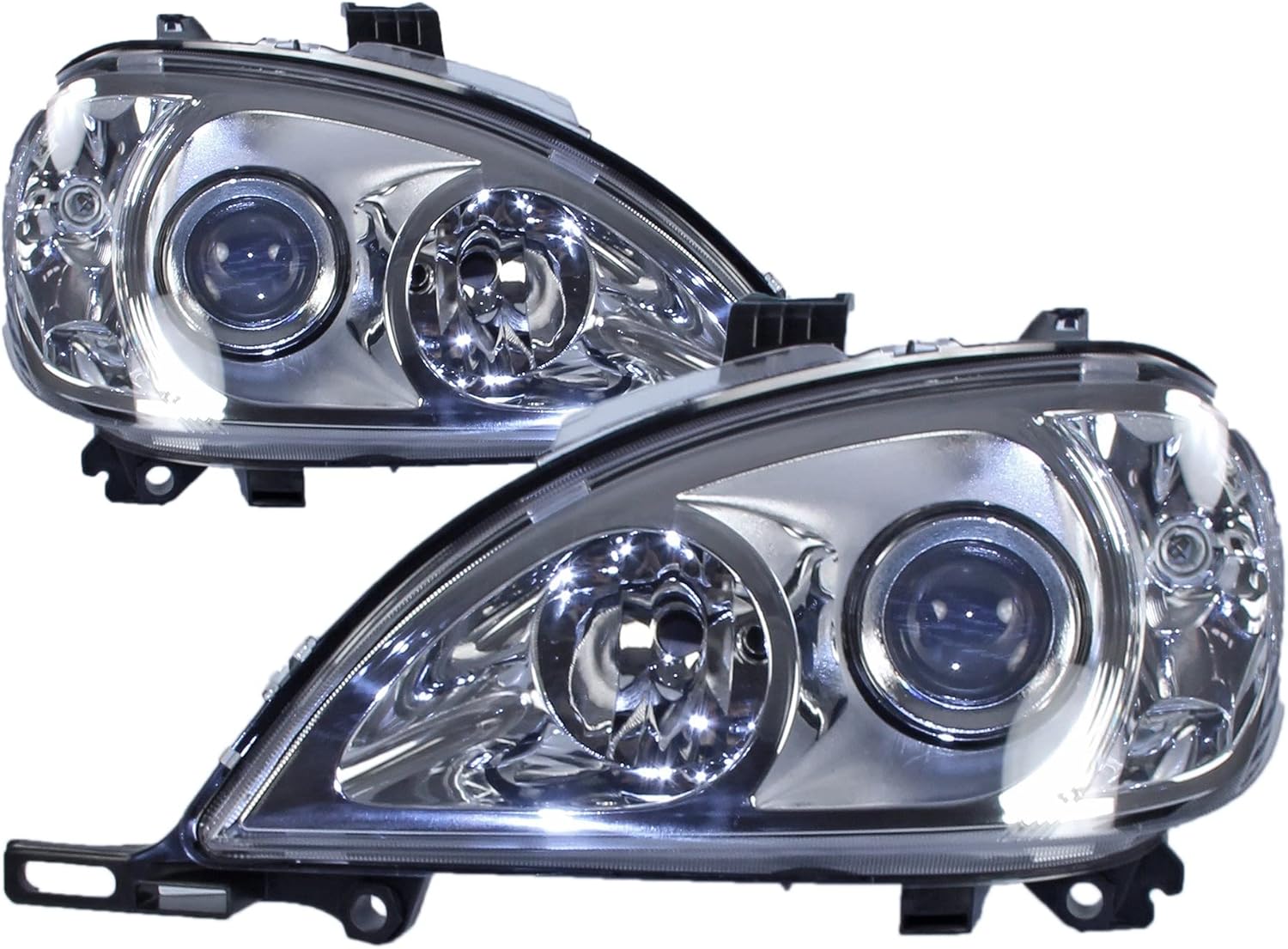 ATEC Germany 2x phares avant Phare principal gauche + droite Compatible avec MERCEDES-BENZ Classe M (W163)