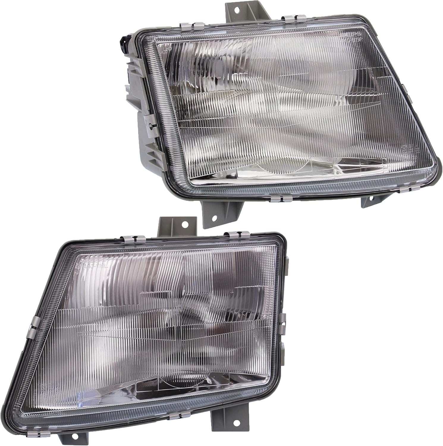 BESTPRICE 2x phares avant Phares principaux gauche + droite Compatible avec MERCEDES-BENZ 6TO Bus (W638), 6TO Kasten (W638)