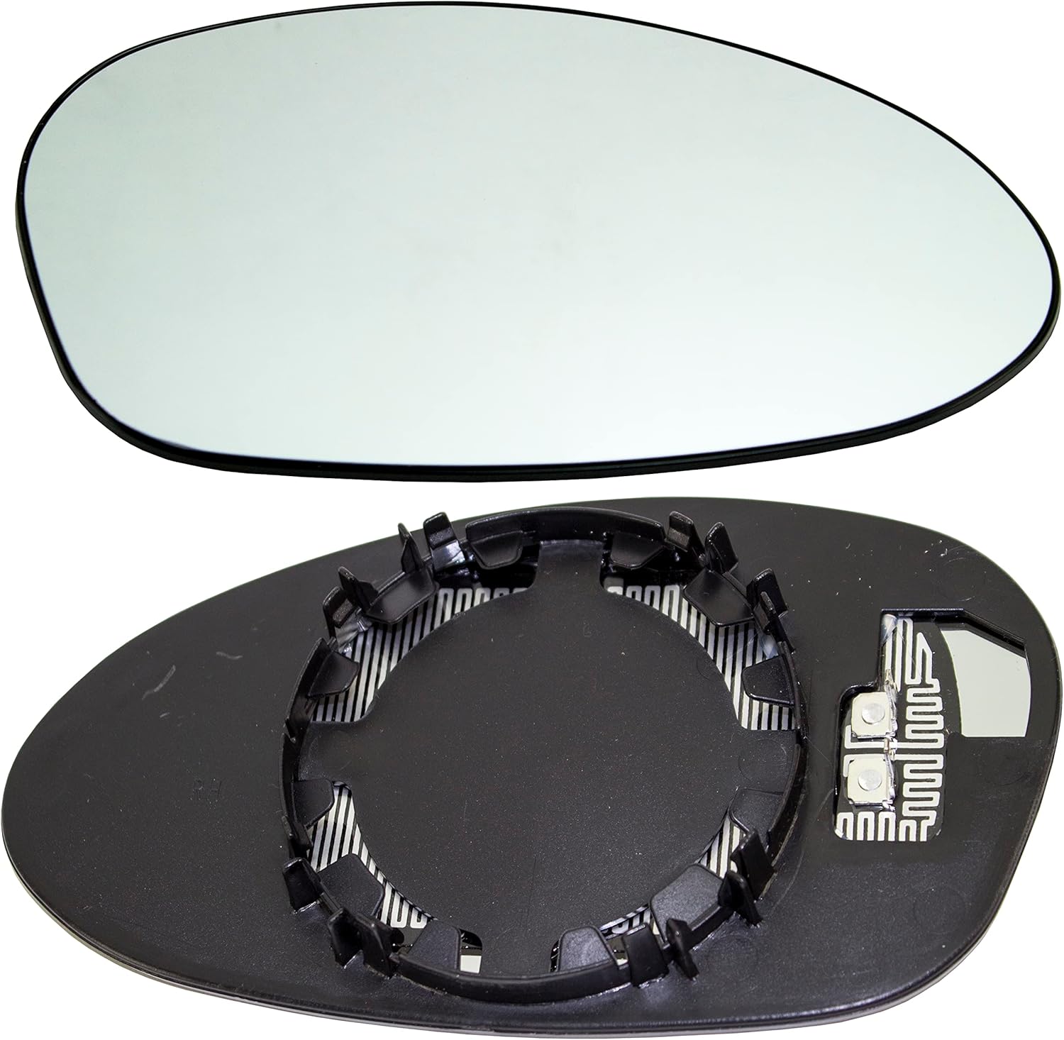 TarosTrade 57-0317-R-45838 Glace De Rétroviseur Chauffant Droit