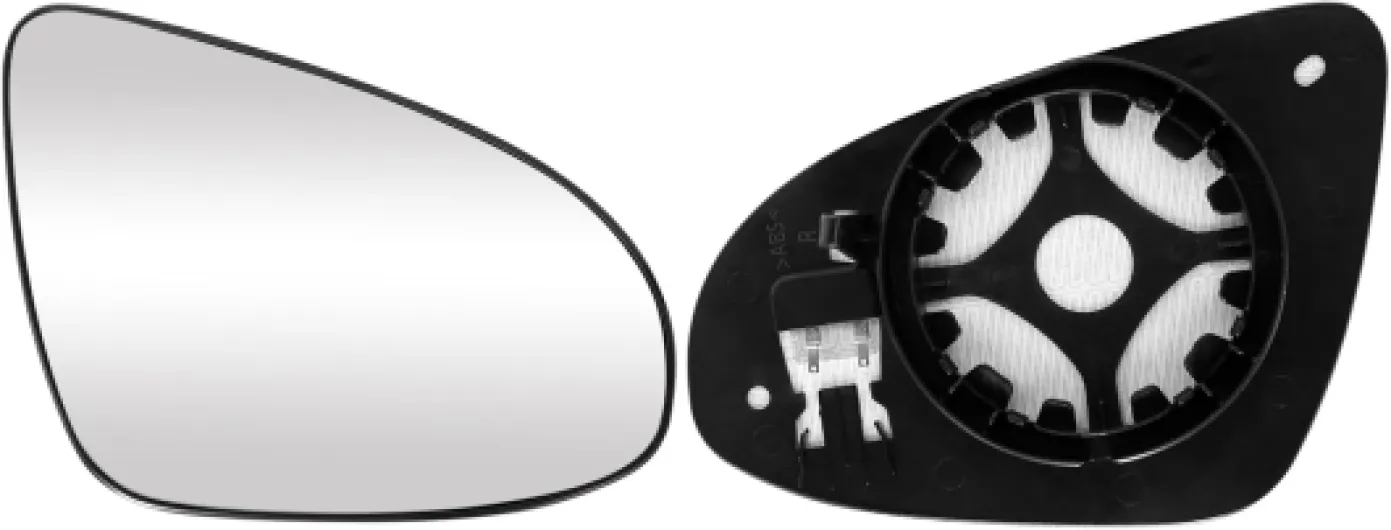 TTCR-II Verre Rétroviseur Compatible avec Citroen C1/Peugeot 108/Toyota Aygo AB40 Verre Miroir Chauffant 2014-2020, 1612468180 Rétroviseur Rechange pour Aygo Remplacer Miroir (Droite) Droit C1/108/Aygo 14-20