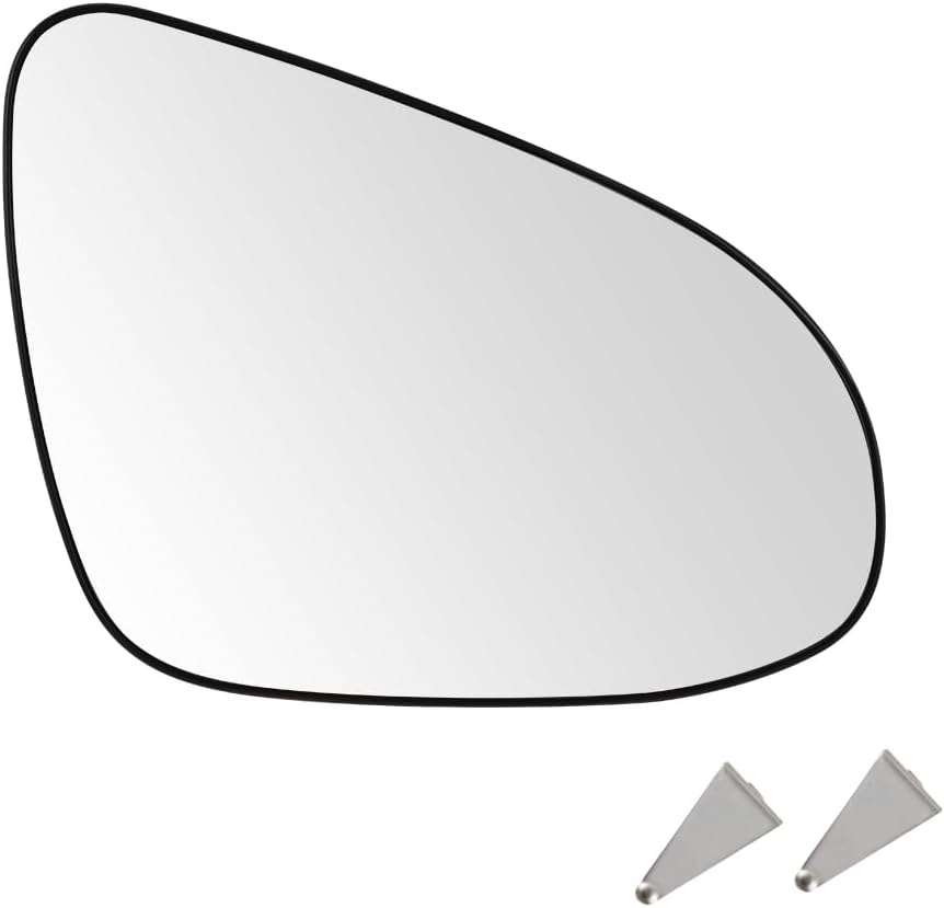 Verre de Rétroviseur Remplacement pour Toyota Yaris 2012-2019 Chauffant Retroviseur Extérieur (Droit) Droit (12-19)
