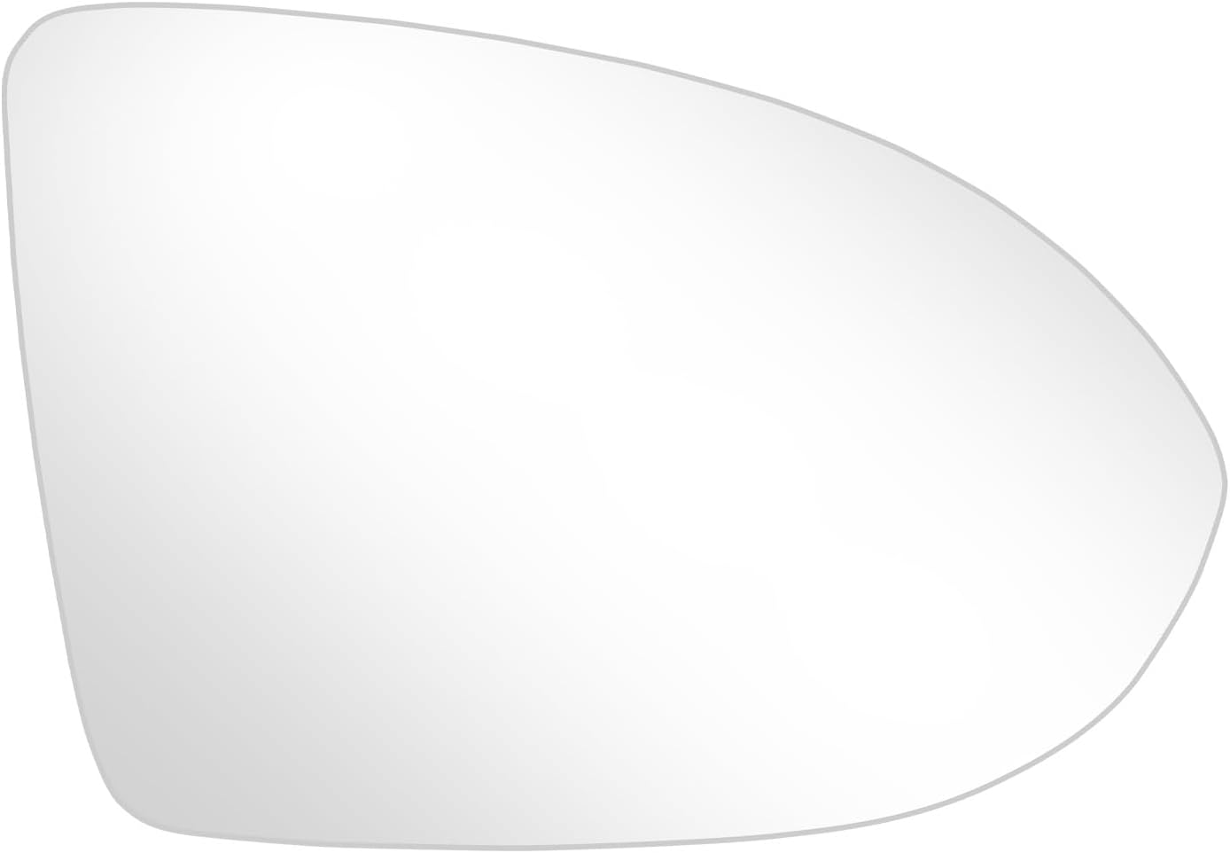 Mingke Verre de Rétroviseur Droite Compatible avec Volkswagen VW Golf 8 MK8 VIII CD1 CG5 Depuis 2019,VW ID.3 Depuis 2019,Glace Retroviseur Exterieur avec Chauffant et Plaque de Support