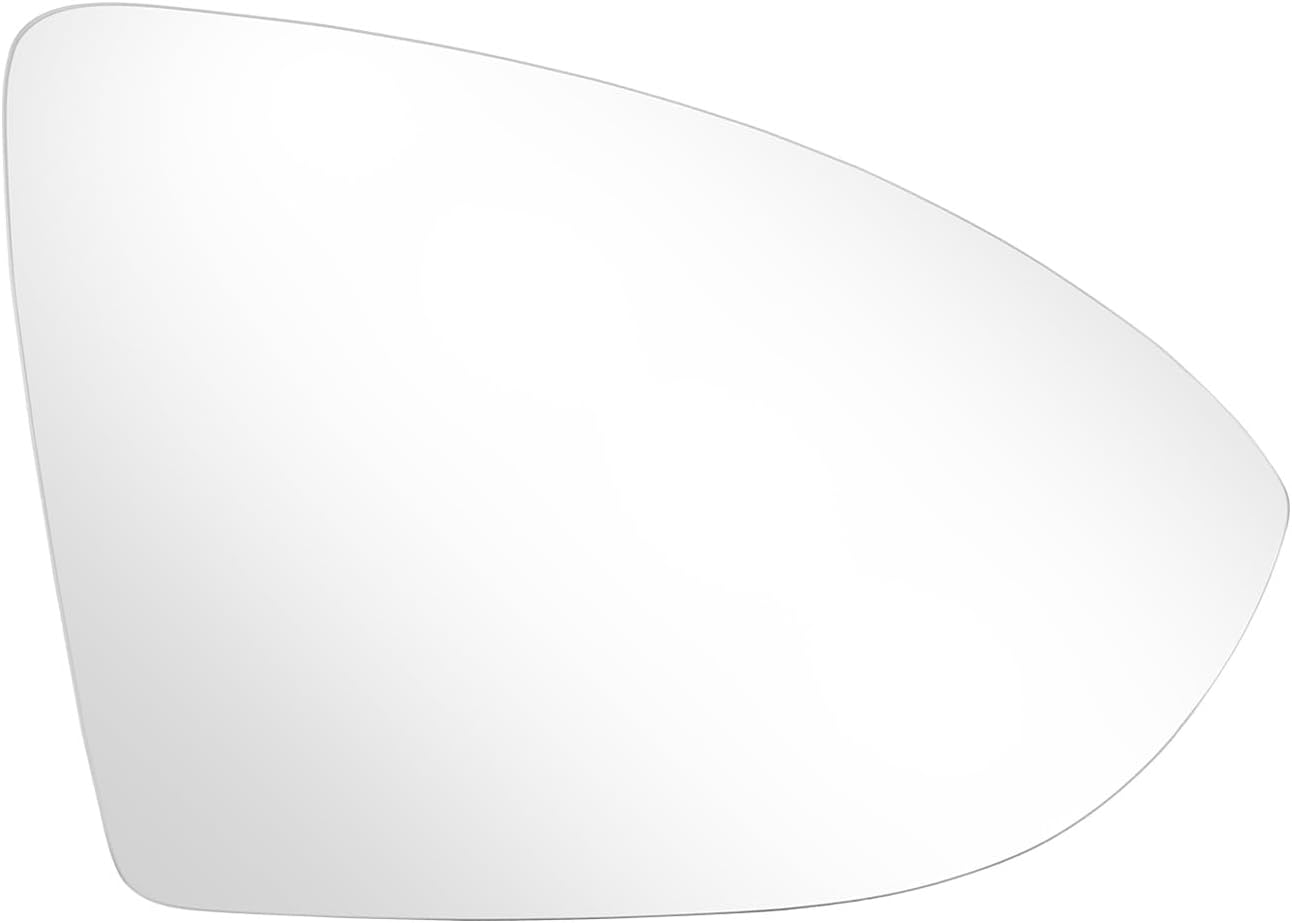 Mingke Verre de Rétroviseur Droite Compatible avec Volkswagen VW Touran 5T1 depuis 2015 Golf 7 Sportsvan (AM1,AN1) 2014-2020,Glace Retroviseur Exterieur avec Chauffant et Plaque de Support Passager (depuis 2015)