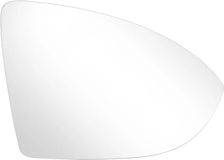 Mingke Verre de Rétroviseur Droite Compatible avec Volkswagen VW Touran 5T1 depuis 2015 Golf 7 Sportsvan (AM1,AN1) 2014-2020,Glace Retroviseur Exterieur avec Chauffant et Plaque de Support Passager (depuis 2015)