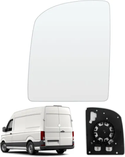 Rétroviseur Extérieur Réglable pour VW Crafter 2017-2023, Verre en ABS + Verre, Chauffant, Gauche 1L