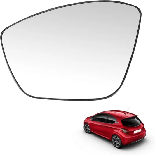 GIONAR Retroviseur Gauche pour Citroën C3 MK3 2016-2021 Peugeot 208/301/308/2008 2012-2019, OEM 1607512180/1607512280/1610707580, Miroir de Rétroviseur de Rechange avec Fonction de Chauffage