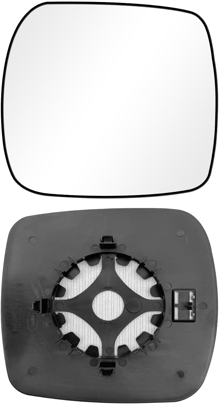 1PCS Rétroviseur Compatible avec Renault Kangoo II Vitre Retroviseur Chauffant 2007 2008 2009 2010 2011 2012 Verre Miroir Kangoo 2(Universel Gauche/Droit) Universel Gauche/Droit Kangoo II 2007-2012