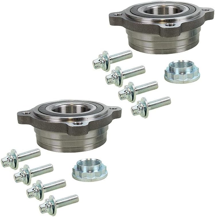 ATEC Germany 2x roulements de roue arrière Jeu de roulements de roue, Compatible avec BMW Série 5 (E39),5 (E60),5 Touring (E39)