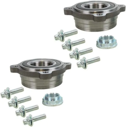 ATEC Germany 2x roulements de roue arrière Jeu de roulements de roue, Compatible avec BMW Série 5 (E39),5 (E60),5 Touring (E39)