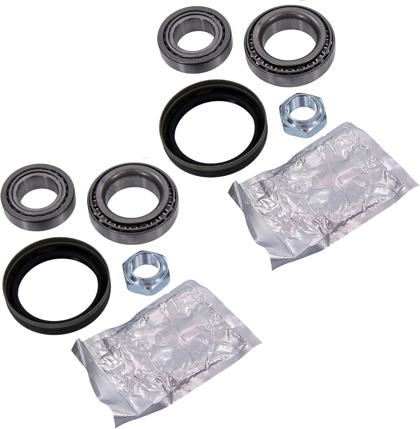 ATEC Germany 4x jeu de roulements de roue arrière, Compatible avec CITROËN JUMPER Bus (230P, 230L, 230),FIAT DUCATO (230 ), PEUGEOT BOXER (230P) (230L) (ZCT )