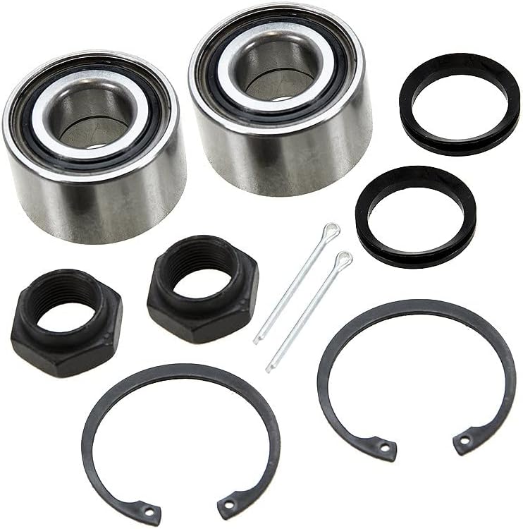 ATEC Germany 2x jeu de roulements de roue arrière, Compatible avec CITROËN AX (ZA- ), SAXO (S0, S1),PEUGEOT 106 I (1A, 1C), 106 II (1A , 1C )