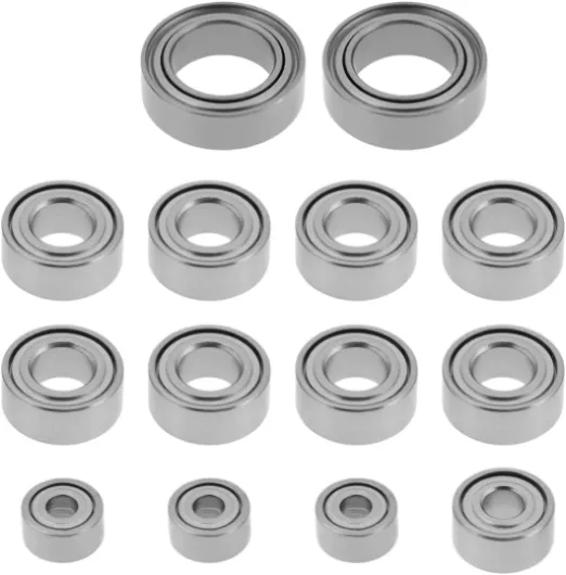 14 Roulements Scellés pour Véhicules Tout-terrain Compatible avec Losi Micro-B 1/24 (5X8X2,5Mm 3X6X2,5Mm 2X5X2,5Mm 1,5X4X2Mm)