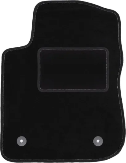 Tapis de Sol en Velours pour Peugeot 2008 I Crossover (2013-2019) - Noir
