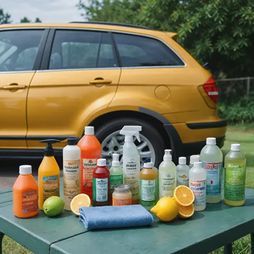 Comment choisir un nettoyant écologique pour votre voiture