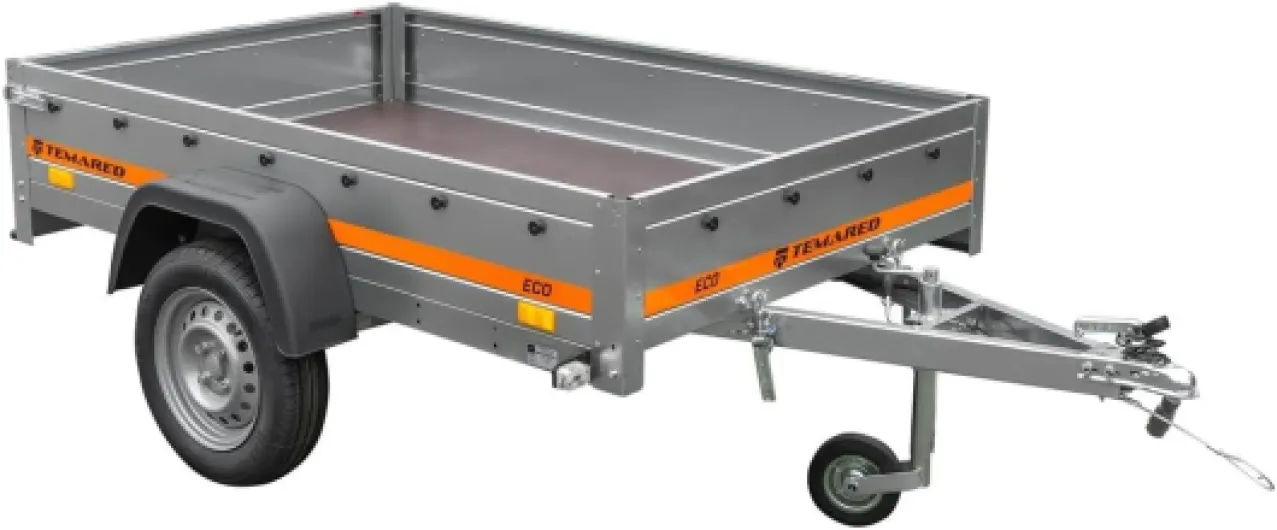 Tema Remorque bâchée basculante 125 X 205 X H110 Gris