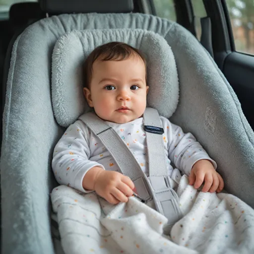 Bien choisir une couverture pour siège auto pour le confort de bébé en voyage