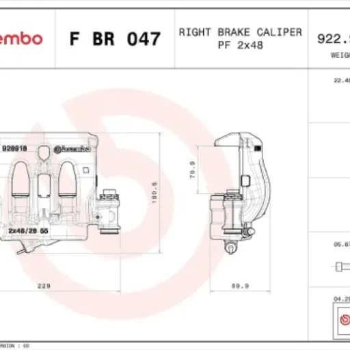 Test BREMBO Étrier de frein FBR047 : un étrier sérieux pour Viano/Vito sans mauvaise surprise