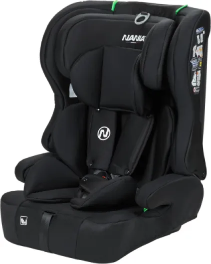 Siège auto enfant Rio I-size 76-150 cm- Groupe 1/2/3 de 9 à 36 kg, 15 mois à 12 ans, Têtière ajustable, Harnais de sécurité 5 points, Housse amovible-fixation ceinturé