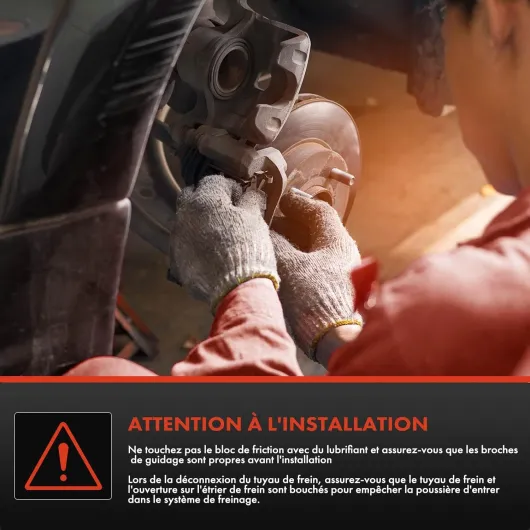 2x Étrier de frein Pince de frein Avant Gauche Droite Compatible avec Tucson JM Tucson Camionnette/SUV Sportage JE KM Sportage Fourgon KM Remplacer# 1694200183 Vorne Links und Rechts