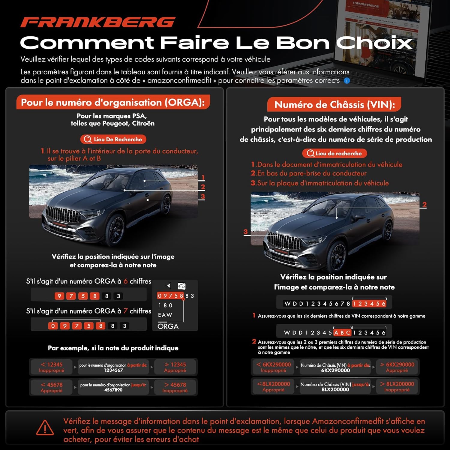 2x Étrier de frein Pince de frein Avant Gauche Droite Compatible avec C2 JM C3 I FC FN C4 I LC DS3 SA Xsara N1 206 CC 2D 208 I CA CC 307 SW 3H Remplacer# 343196 Vorne Links Rechts