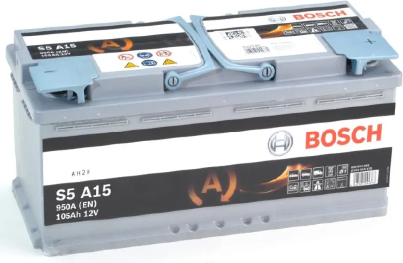 S5A15 - Batterie Auto - 105A/h - 950A - Technologie AGM - adaptée aux Véhicules avec Start/Stop