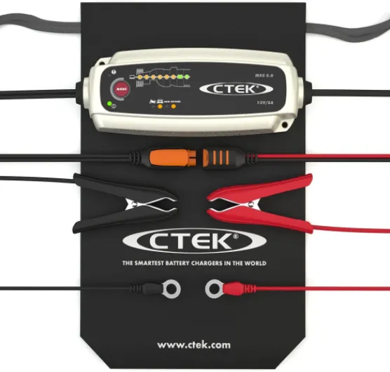 56-305 MXS Batterieladegerät 5 Batterieladegerät Mit Automatischer Temperaturkompensation, 12V 5 Amp (EU Stecker) MXS 5
