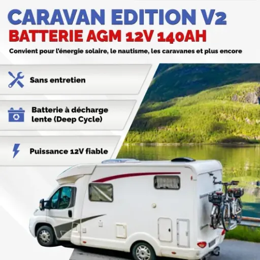 Test Electronicx Batterie AGM 140Ah : une grosse batterie qui fait le job sans faire de bruit