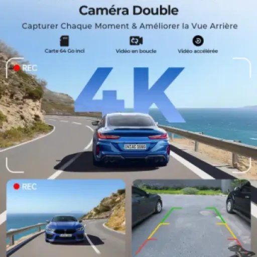 Test Krunia T93 : l’écran CarPlay/Dashcam qui modernise une vieille voiture sans tout démonter