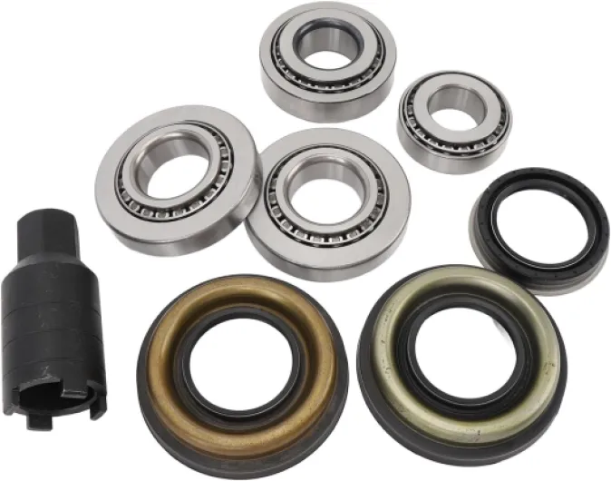 Kit de réparation du roulement du différentiel arrière avec outil de dépose, compatible avec ATS CTS 2013-2019 V4 V6, rapports de transmission 3,27 2,85 3,45, comprenant les roul