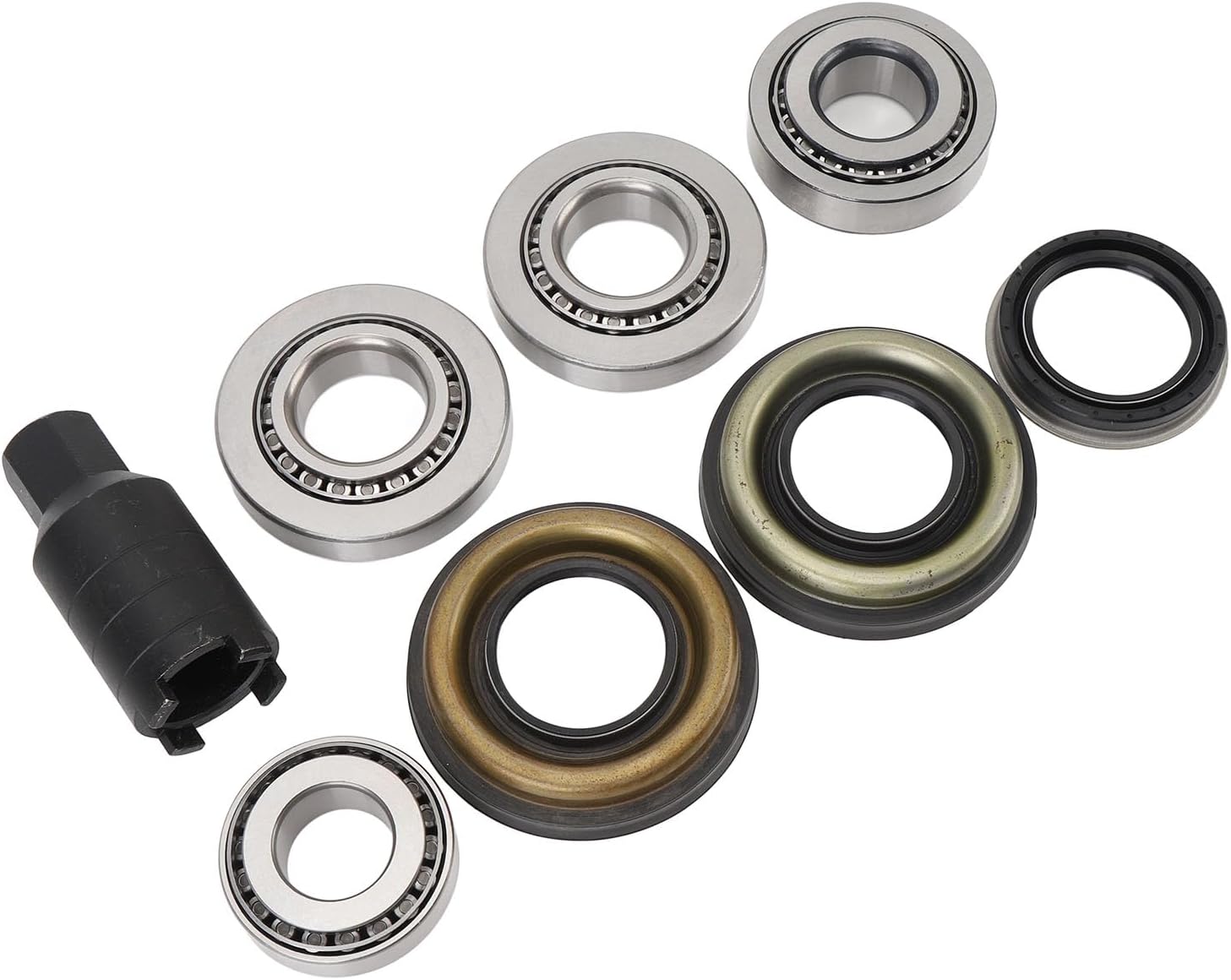 Kit de Réparation de Roulement de Différentiel Arrière avec Outil de Démontage pour ATS CTS – Rapport de Transmission 3,27, 2,85, 3,45 – Compatible avec V4 V6, Numéros OE : F