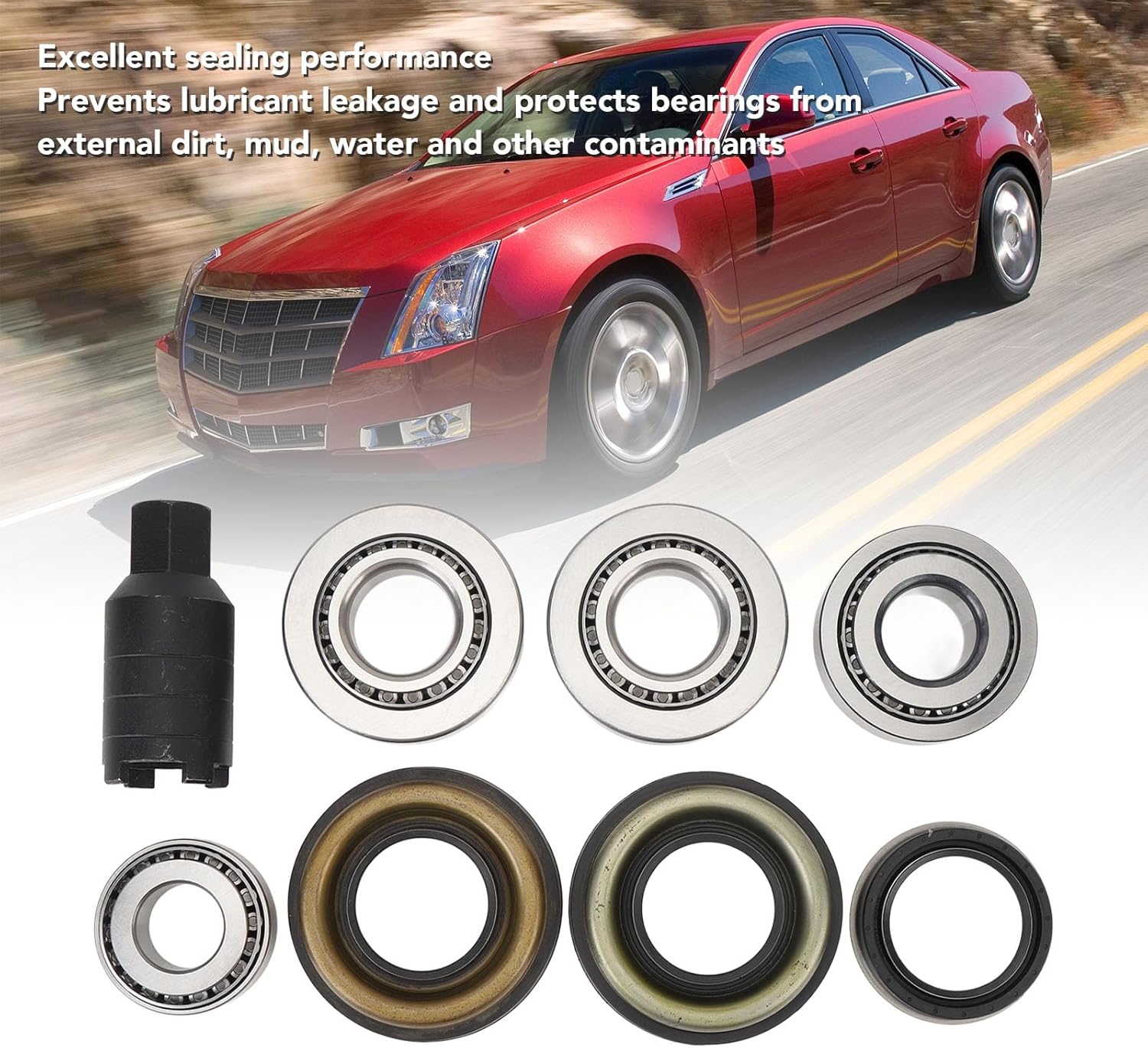 Kit de Réparation de Roulement de Différentiel Arrière pour ATS Kit d'outils de Démontage de Différentiel d'essieu Arrière