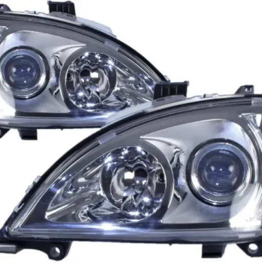 Test ATEC Germany 2x phares avant W163 : remplacement simple qui fait le job sans ruiner le budget