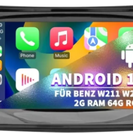 Test autoradio UUTouIoI Android 12 pour W211/CLS : une bonne idée sur le papier, moins dans la réalité