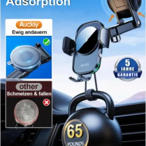 Test Auckly 15W Qi Chargeur Induction Voiture : le support qui tient bien, mais pas parfait