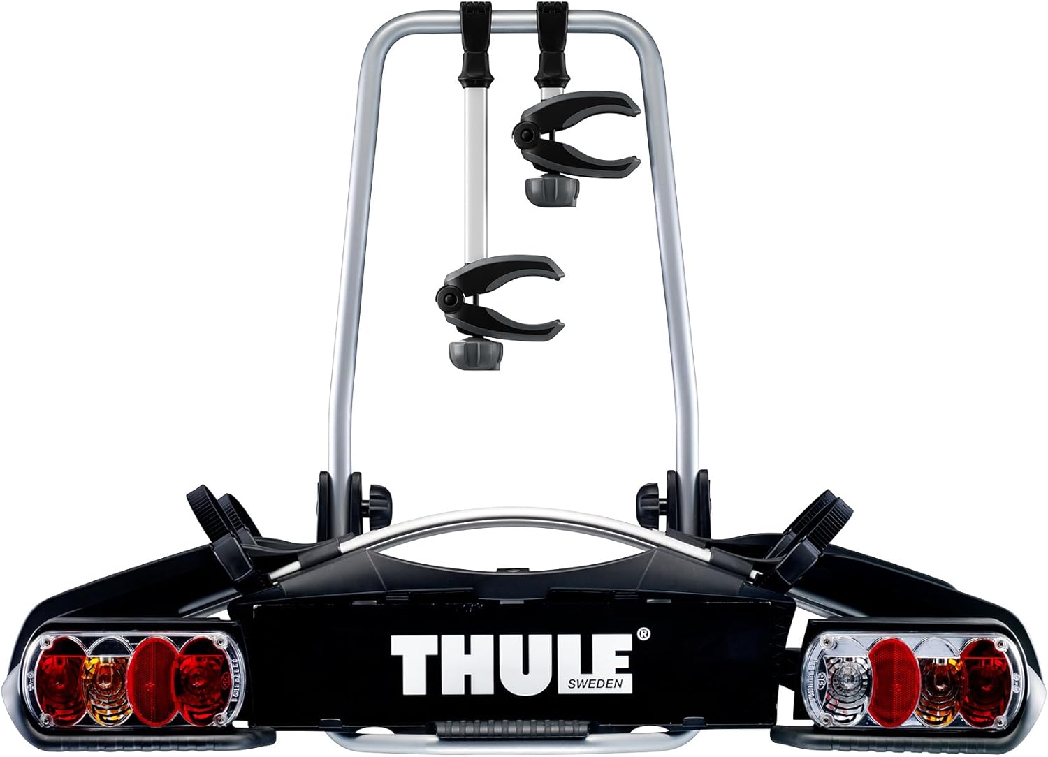 Porte-vélo d'attelage barre d'attelage Porte-vélo sur boule d'attelage 920020 Silver