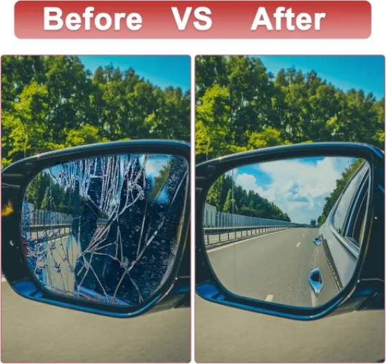 A ABSOPRO Voiture Rétroviseur Gauche Chauffé Miroir Verre pour BMW X2-1 Pcs Blanc Verre
