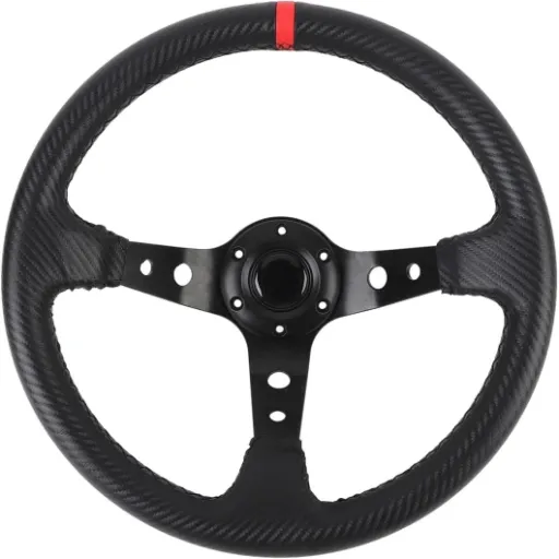 Test Volant de Course Ausla 14 pouces : look racing pas cher, mais quelques compromis